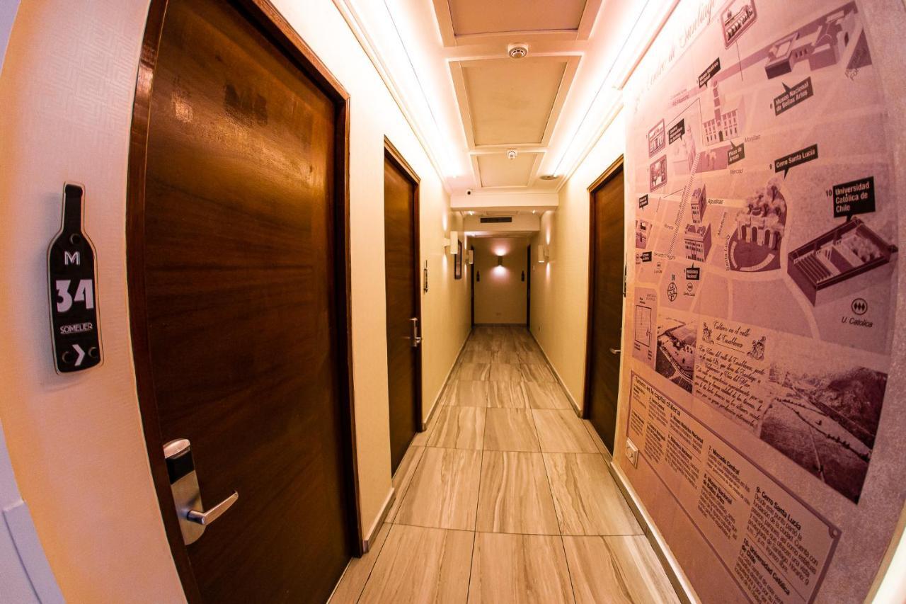 Hotel Sommelier Agustinas Сантьяго Экстерьер фото